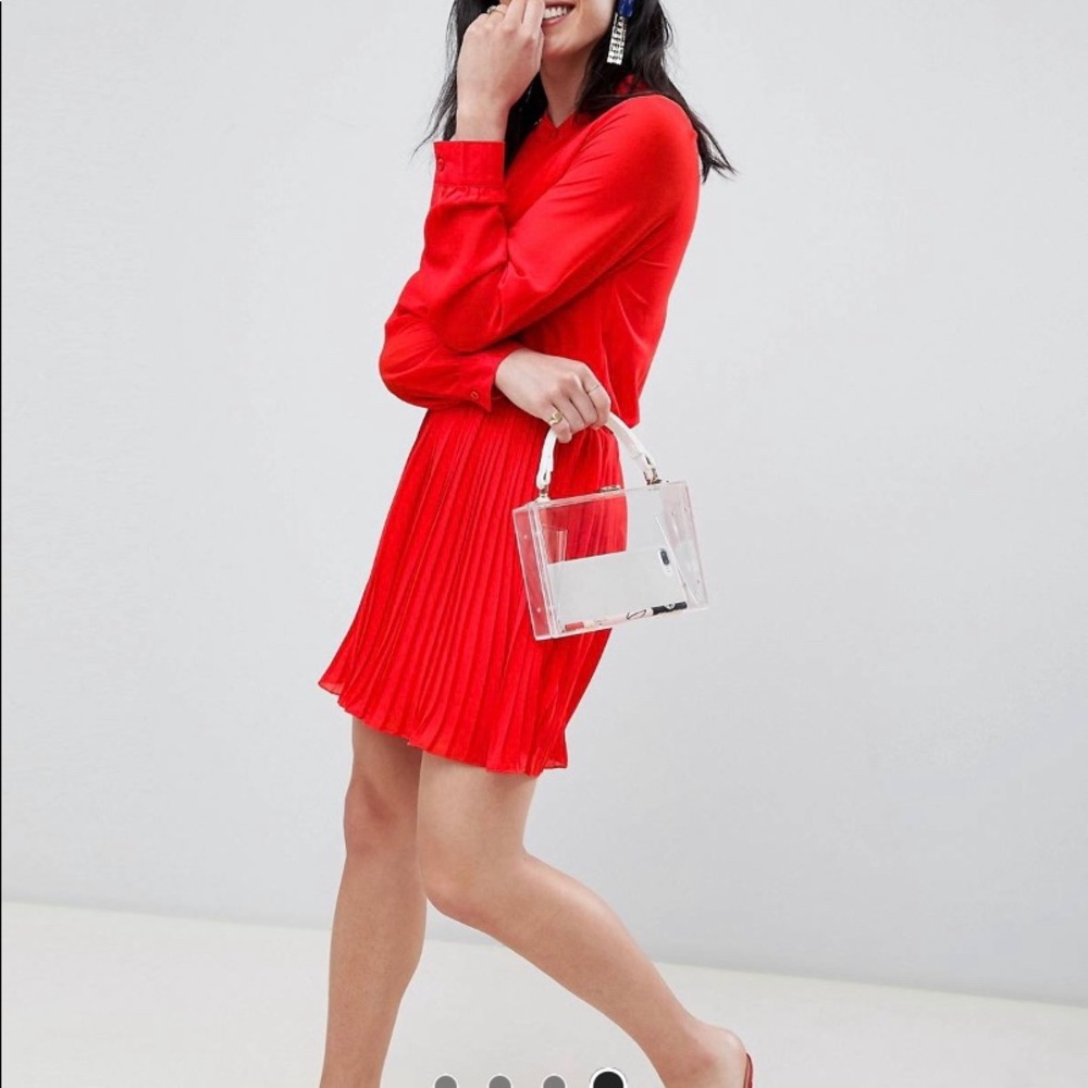 ASOS red dress - Picture 4 of 7